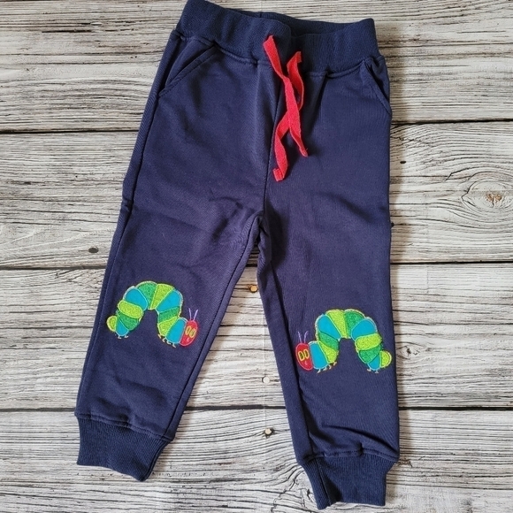 The Very Hungry Caterpillar Jogger Pants Handmade NWT - Picture 3 of 12
